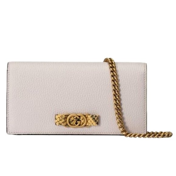 Gucci Leather Wallet on Chain 550-092225 - Picture 1 of 12